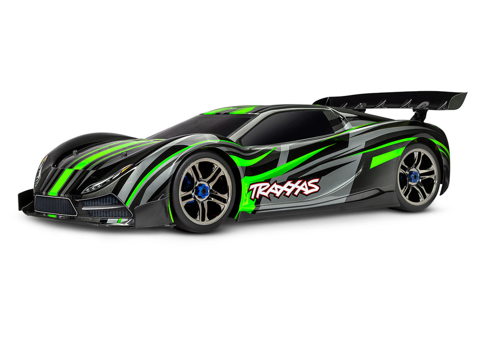 64077-3-GRN  Traxxas XO-1 AWD Supercar w/TSM no Battery Green