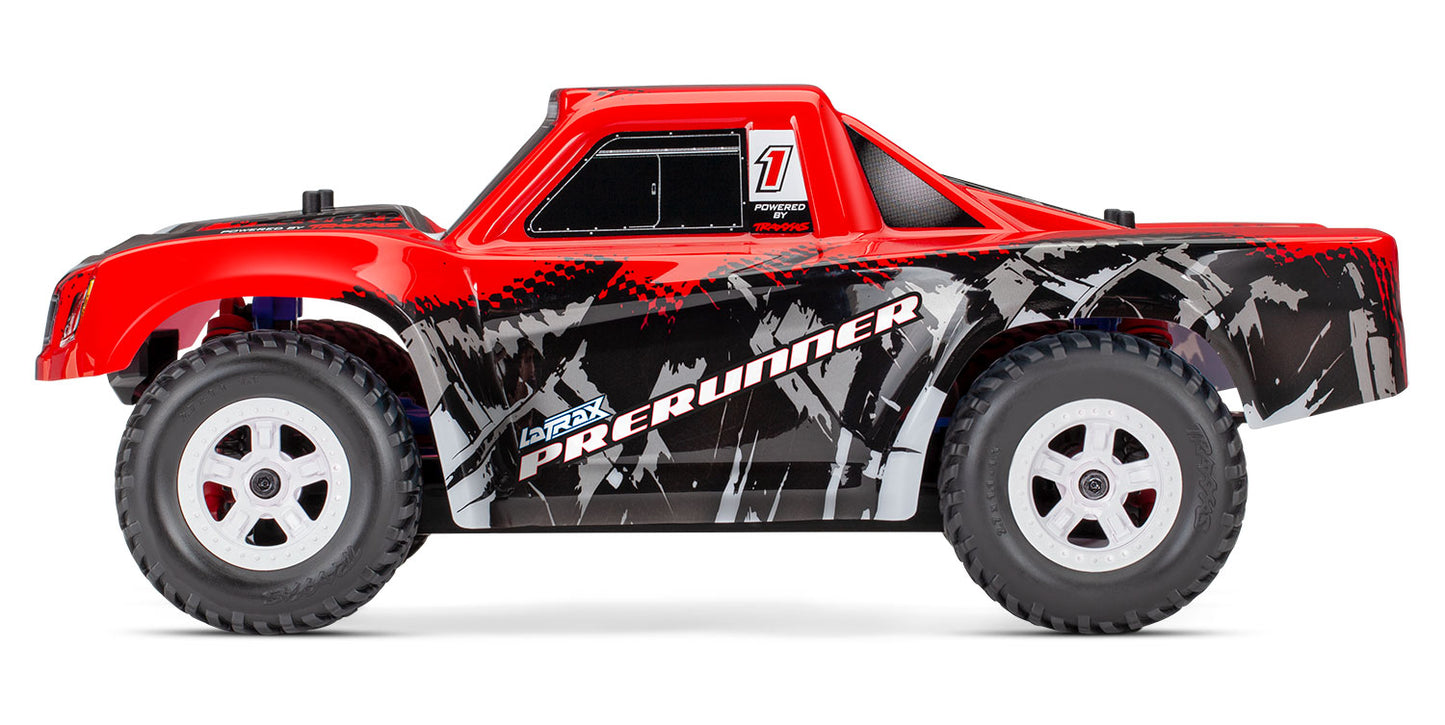76064-5-RED LaTrax® Desert Prerunner: 1/18-Scale 4WD Electric Truck Red
