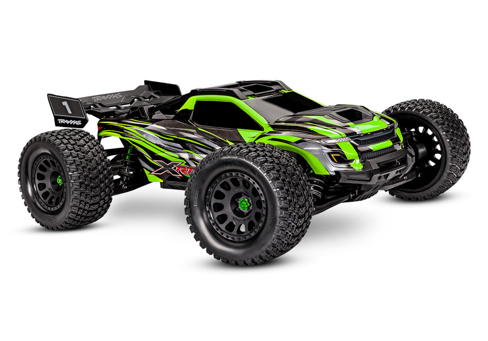 78086-4  XRT Brushless Electric Race Truck Green