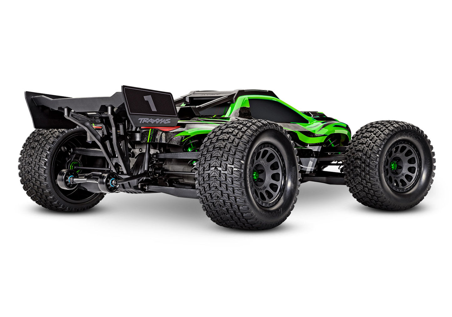 78086-4  XRT Brushless Electric Race Truck Green
