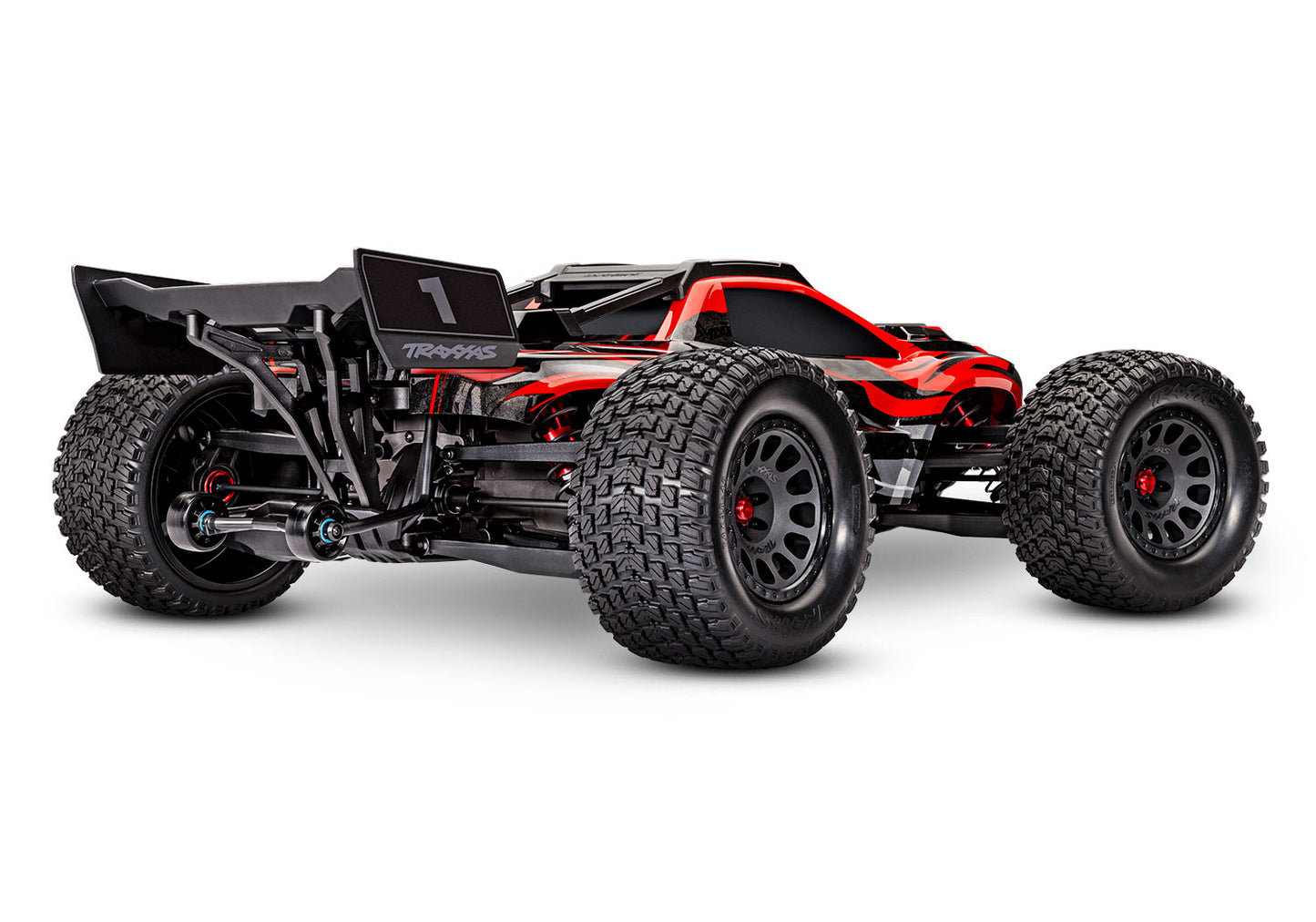 78086-4  XRT Brushless Electric Race Truck Red