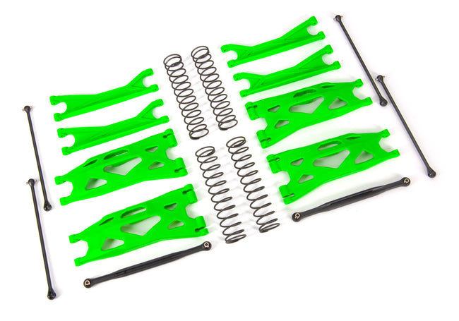 7895G Suspension kit, X-Maxx® WideMaxx®, green
