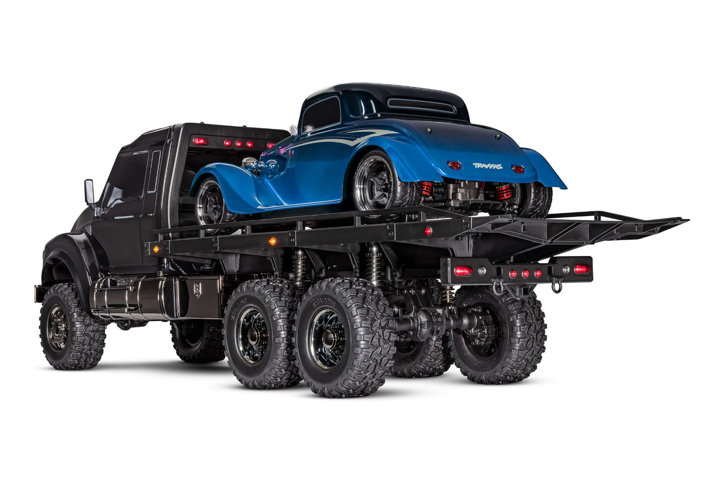 88086-4-BLK TRX-6 Ultimate RC Hauler 6x6 With Winch