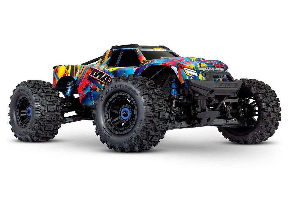 89086-4-RNR 1/10 Scale Maxx with WideMaxx Monster truck