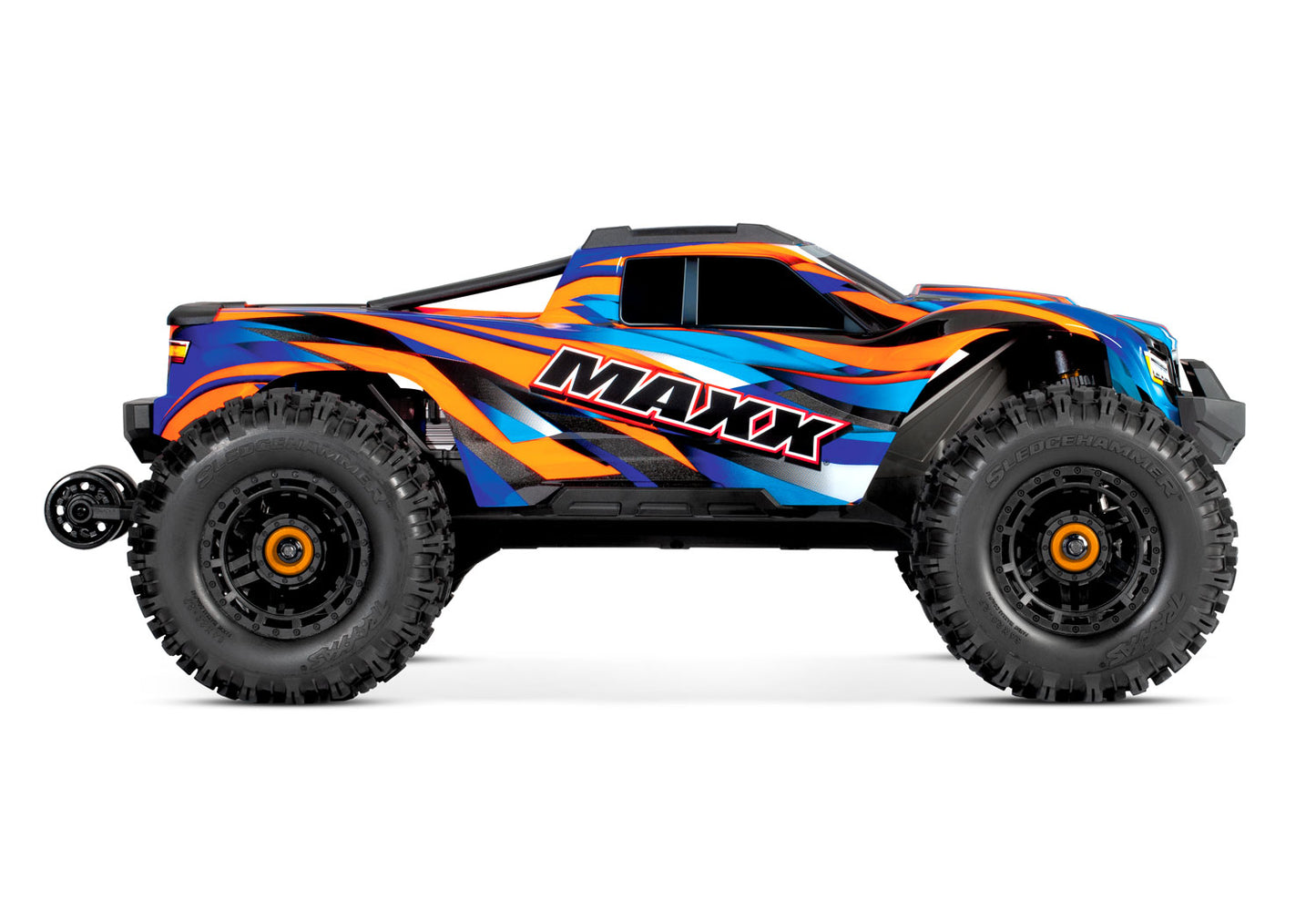 89086-4-ORNG 1/10 Scale Maxx with WideMaxx Monster truck