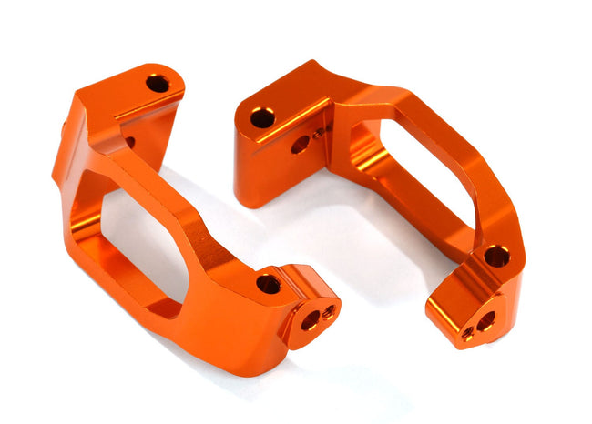 8932A Caster blocks (c-hubs), orange-anodized