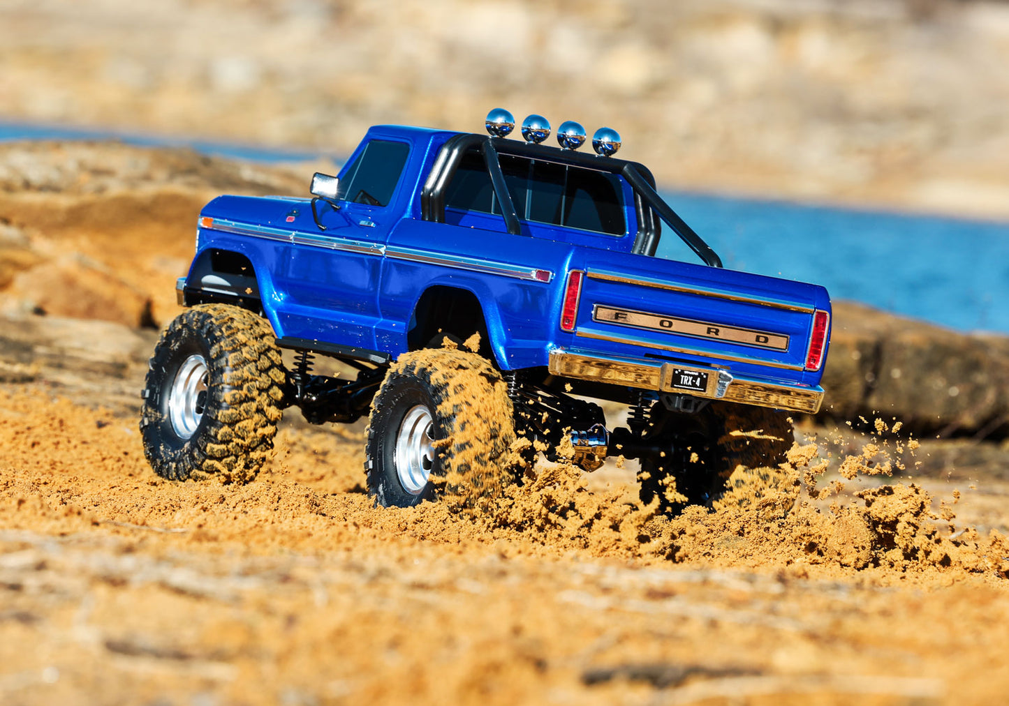 92046-4-BLUE TRX-4 Ford F-150 High Trail Edition