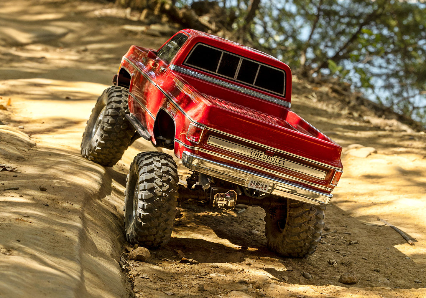 92056-4 TRX-4 RTR Chevrolet K10 Cheyenne High Trail Edition Red Trail Crawler