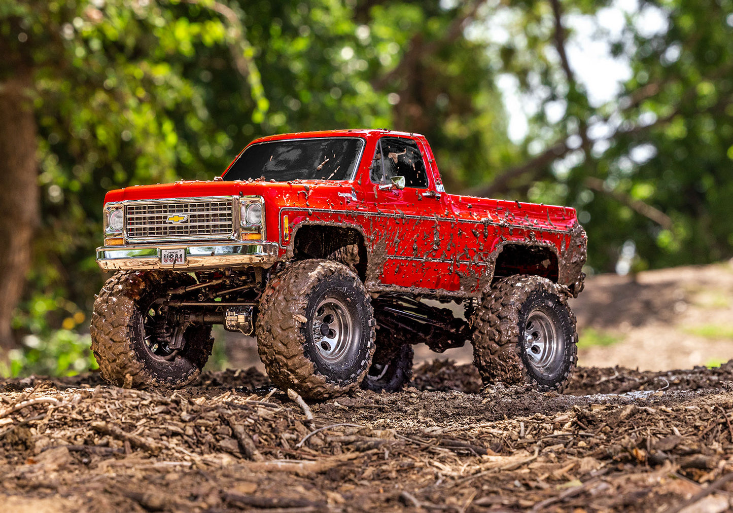 92056-4 TRX-4 RTR Chevrolet K10 Cheyenne High Trail Edition Red Trail Crawler