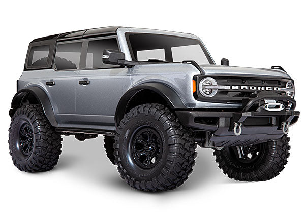 92076-4 TRX-4 2021 Ford Bronco 1/10 Scale Trail Crawler Silver