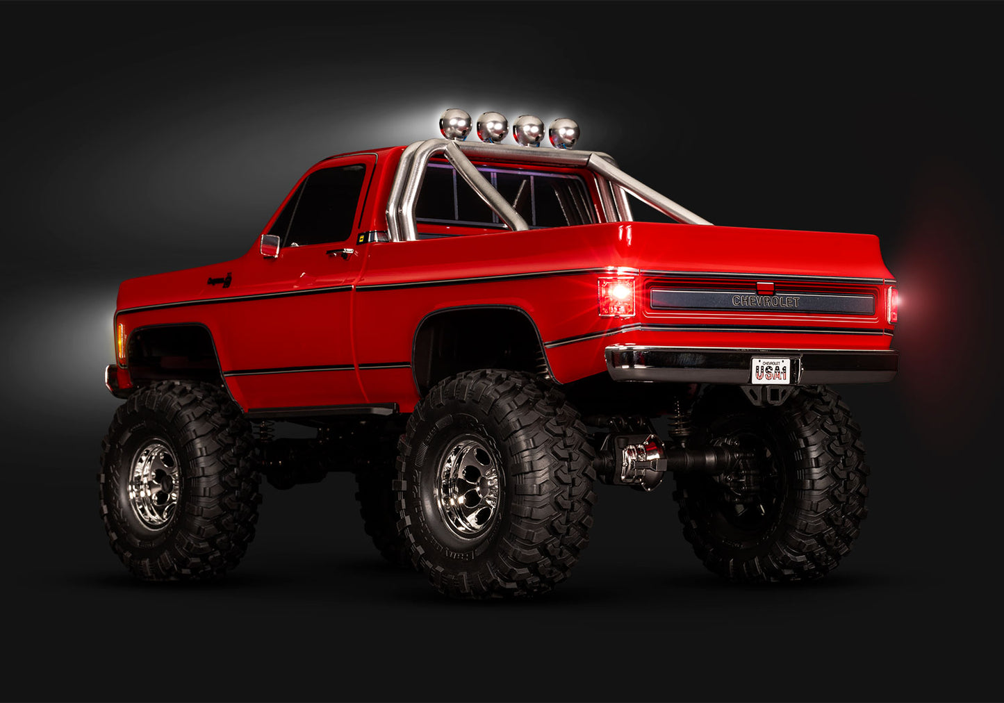 92056-4 TRX-4 RTR Chevrolet K10 Cheyenne High Trail Edition Red Trail Crawler