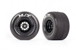 9475 Drag Tires & wheels, assembled, glued