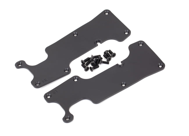 9634 Suspension arm covers, black, rear