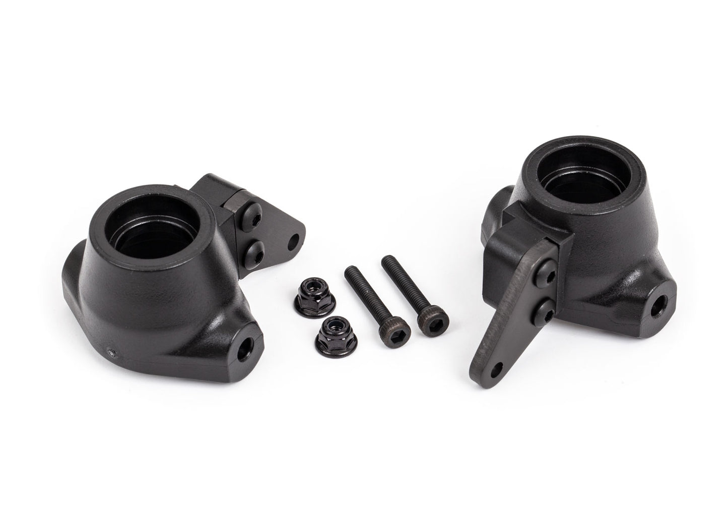 9637A Steering Blocks L/R Aluminum Black