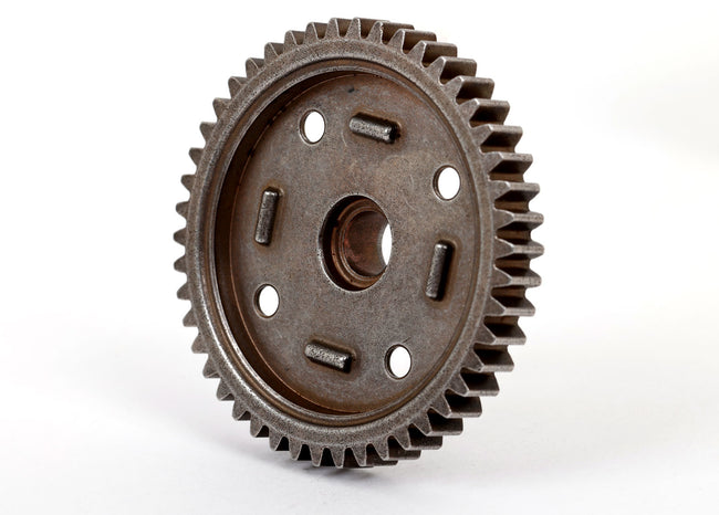 9651 Spur gear, 46-tooth, steel (1.0 metric pitch)