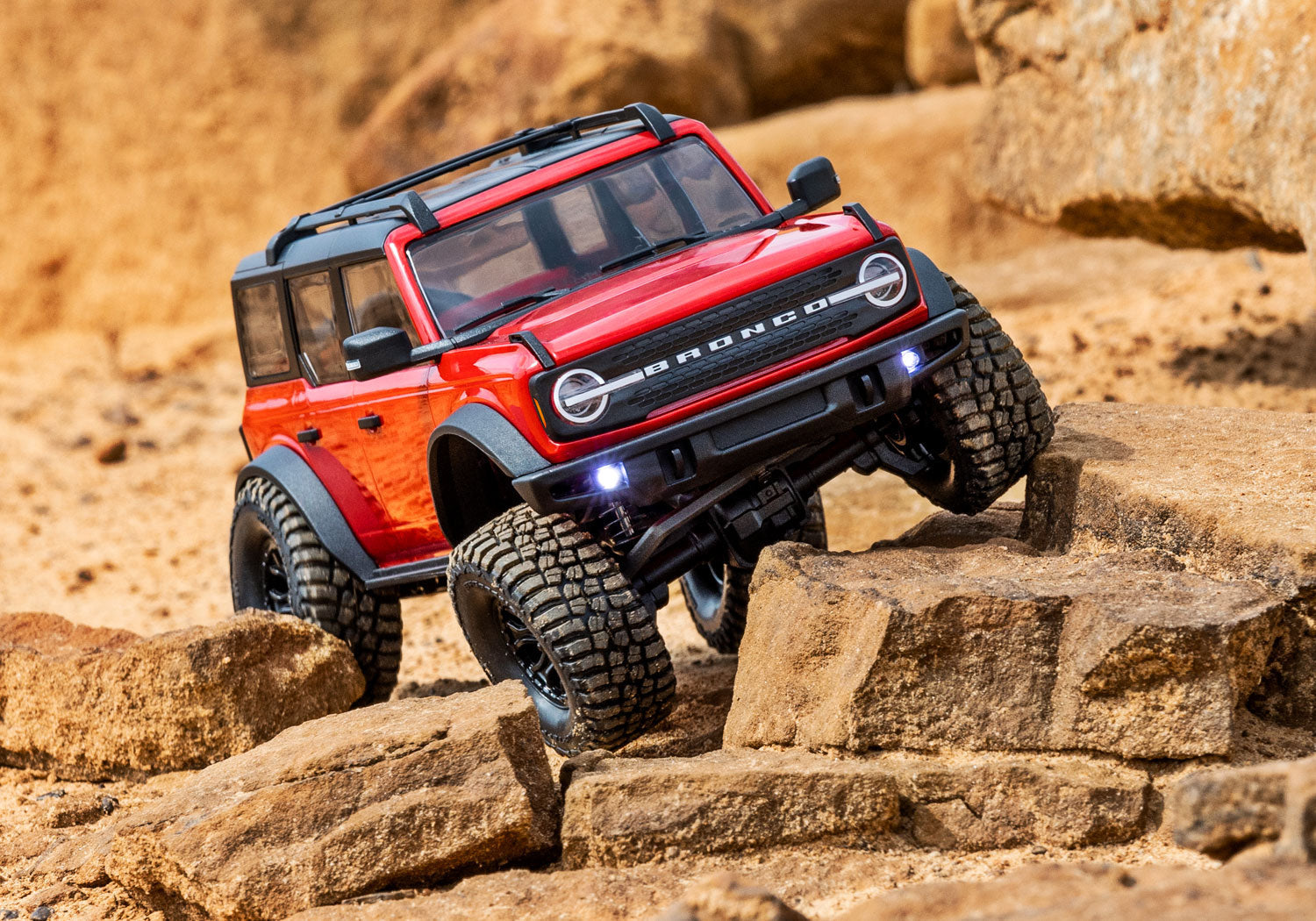 97074-1 TRX-4M Ford Bronco 1/18th Scale Crawler Red – Superstition