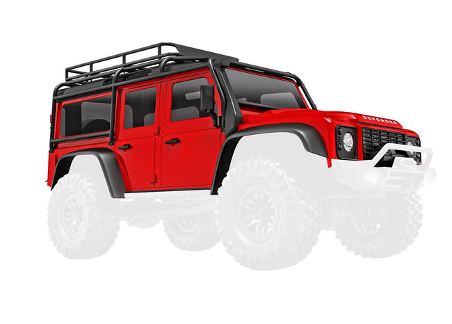 9712-RED Body, Land Rover® Defender®, complete,