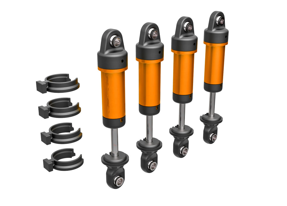 9764-ORNG Shocks, GTM, 6061-T6 aluminum