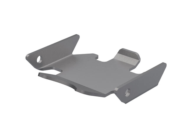 9766 Skidplate, chassis (stainless steel)