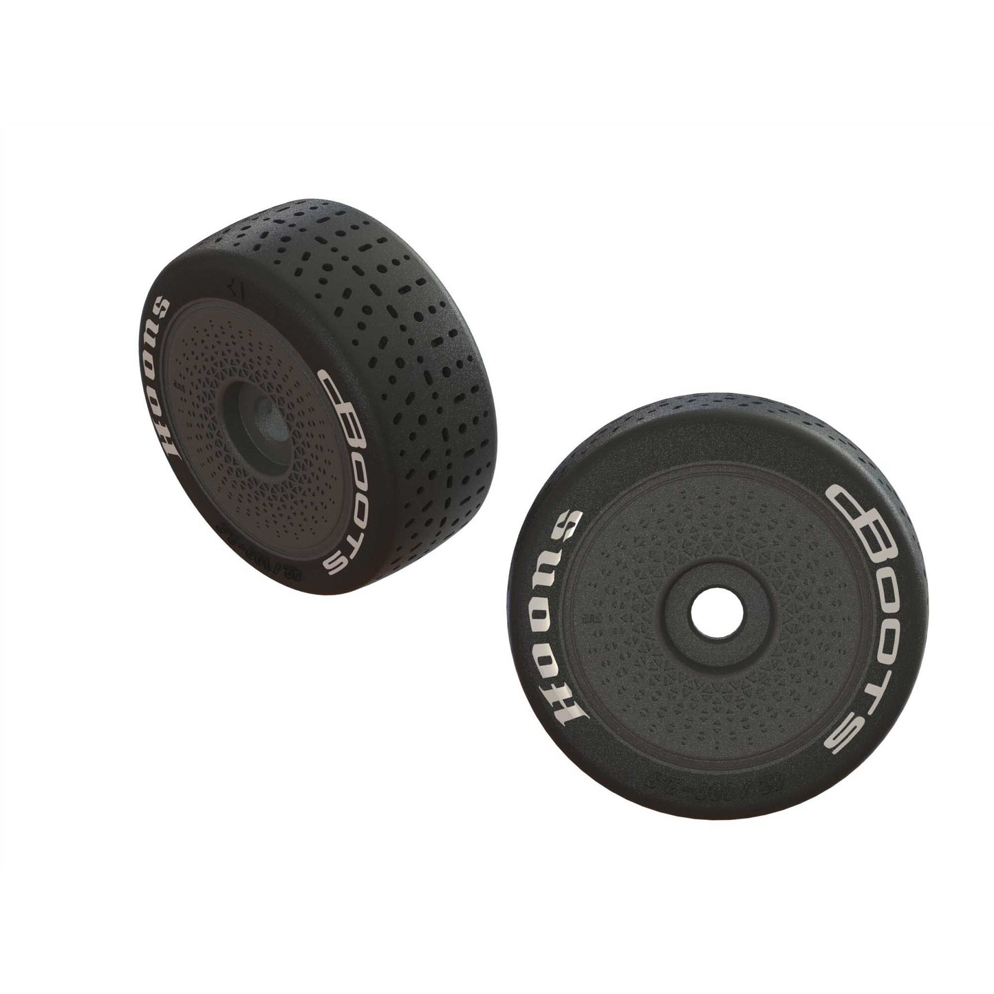 1/7 dBoots Hoons Front 100 Pre-Mounted Belted Tires, 17mm Hex (2): Felony