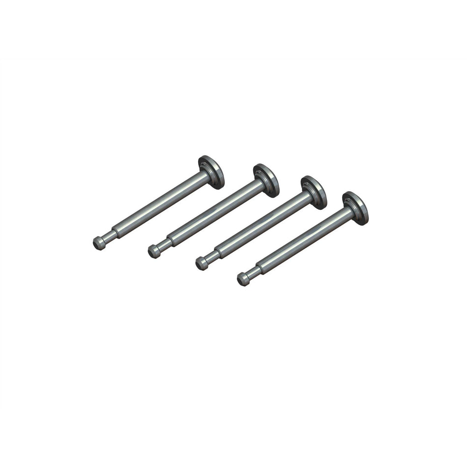 ARA713032 Shock Mount Pin 3x33mm Silver (4)