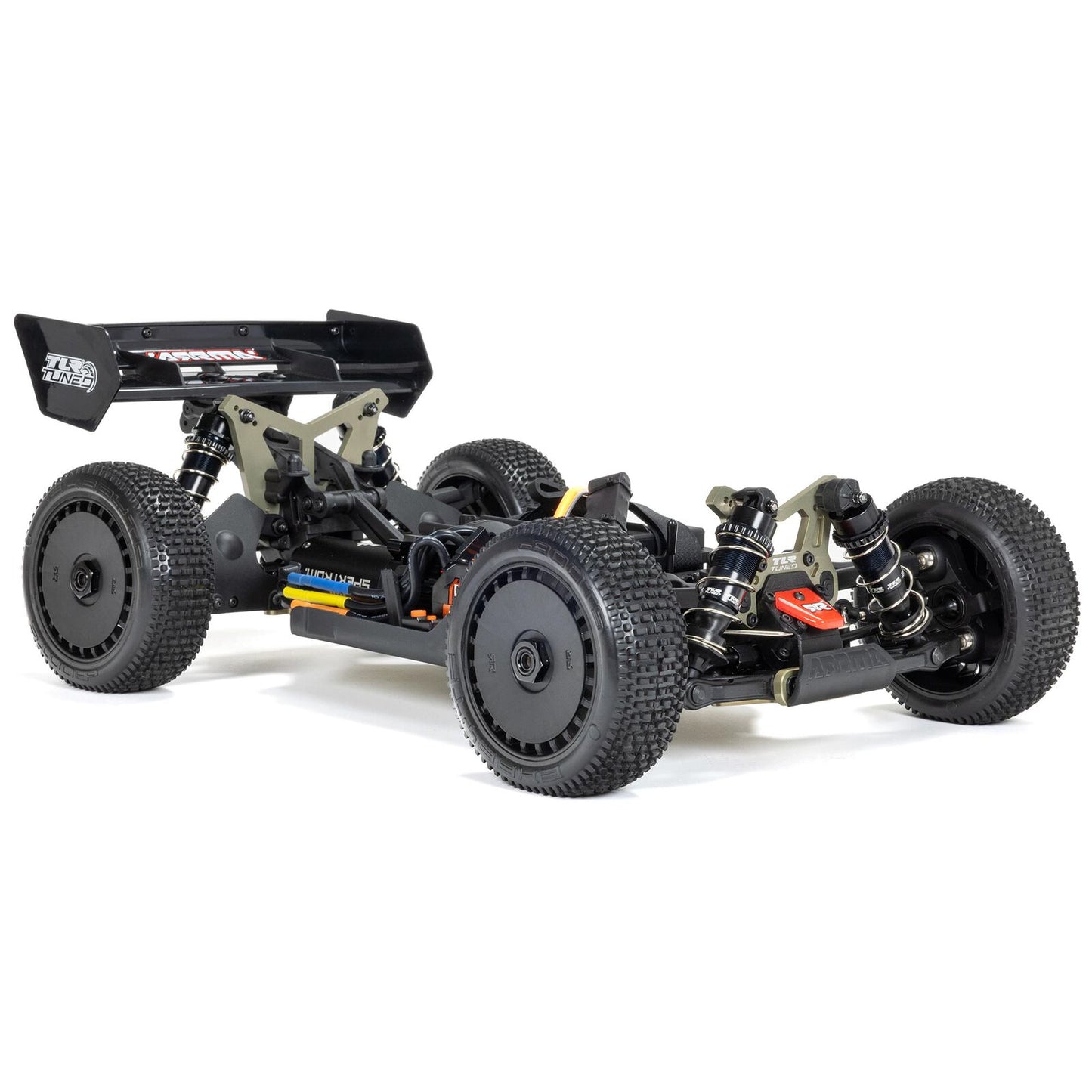 1/8 TLR Tuned TYPHON 6S 4WD BLX Buggy RTR, Red/Blue