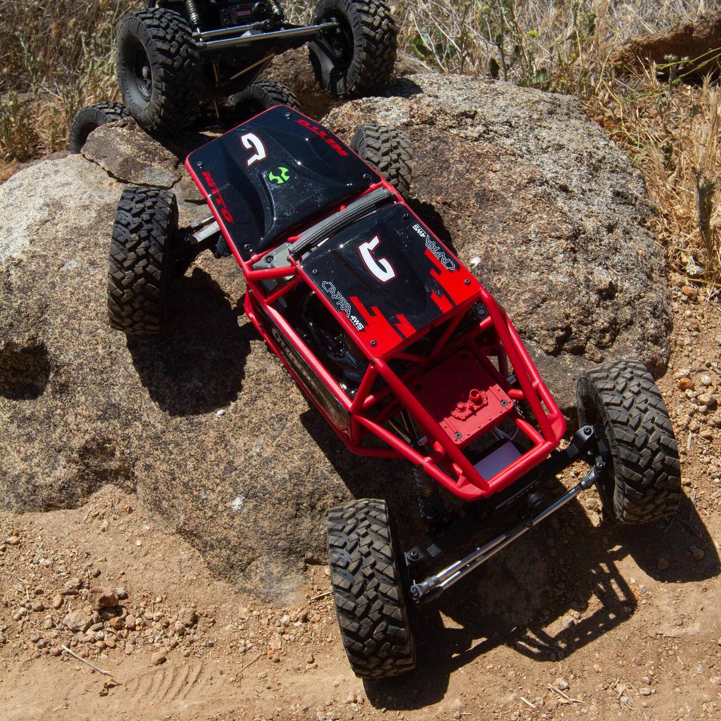 Capra 1.9 4WS Unlimited Trail Buggy RTR Red