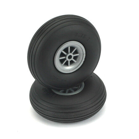 Dubro Treaded Wheels, 2-3/4"