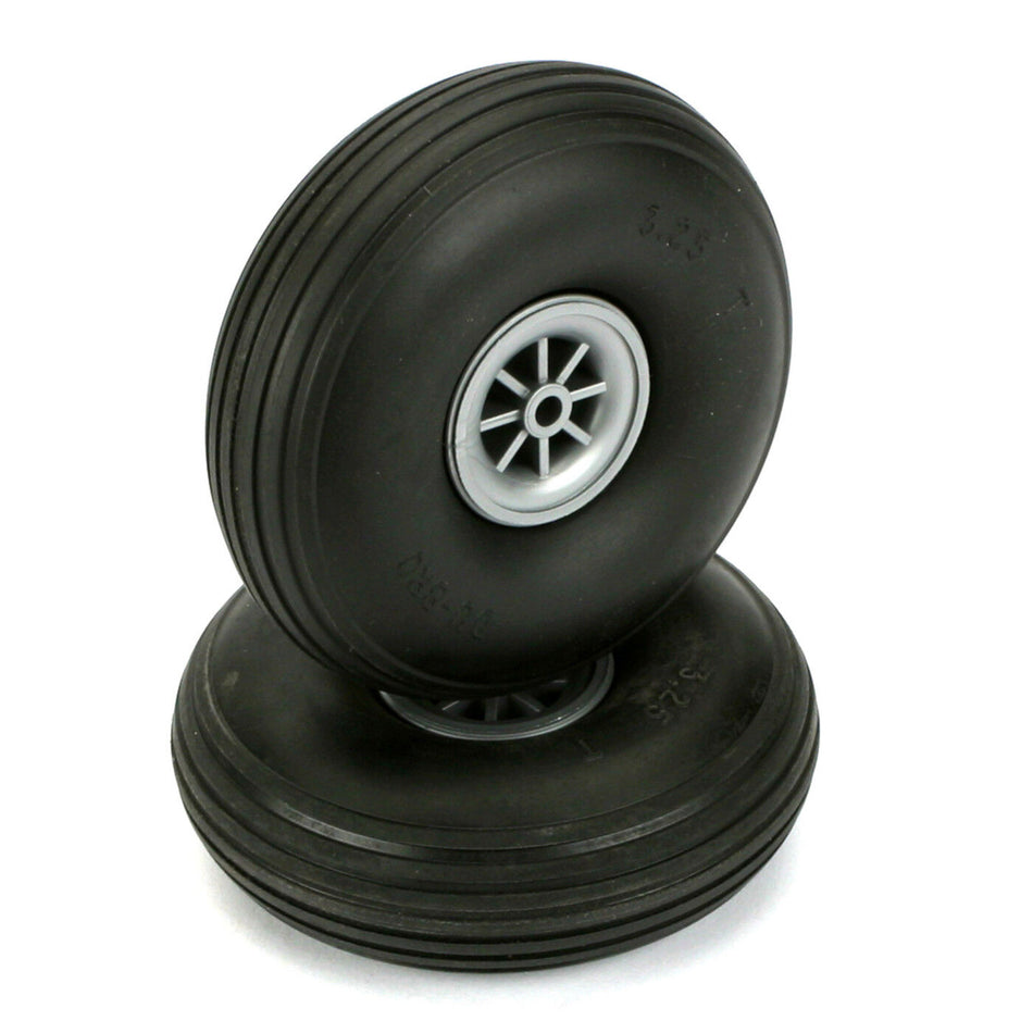 Treaded Wheels,3-1/4 in