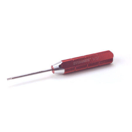 Machined Hex Driver, Red: 3/32