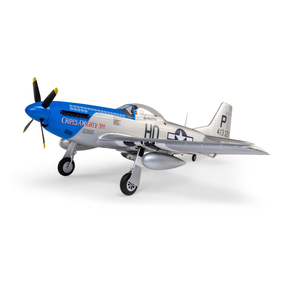 P-51D Mustang 1.2m BNF Basic with AS3X and SAFE Selec