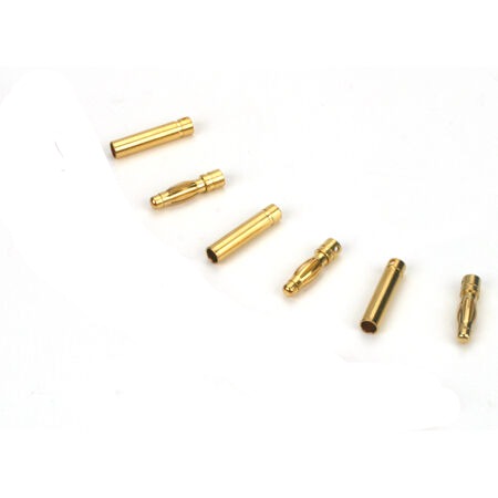 Gold Bullet Connector Set 2mm