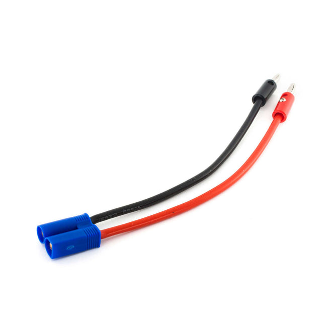 EC5 Device Charge Lead with 6" Wire & Jacks, 12Awg