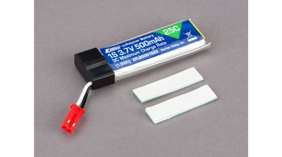 3.7v 500mAh li-po