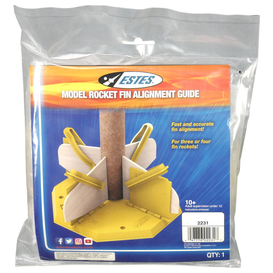Estes Model Rocket Fin Alignment Guide