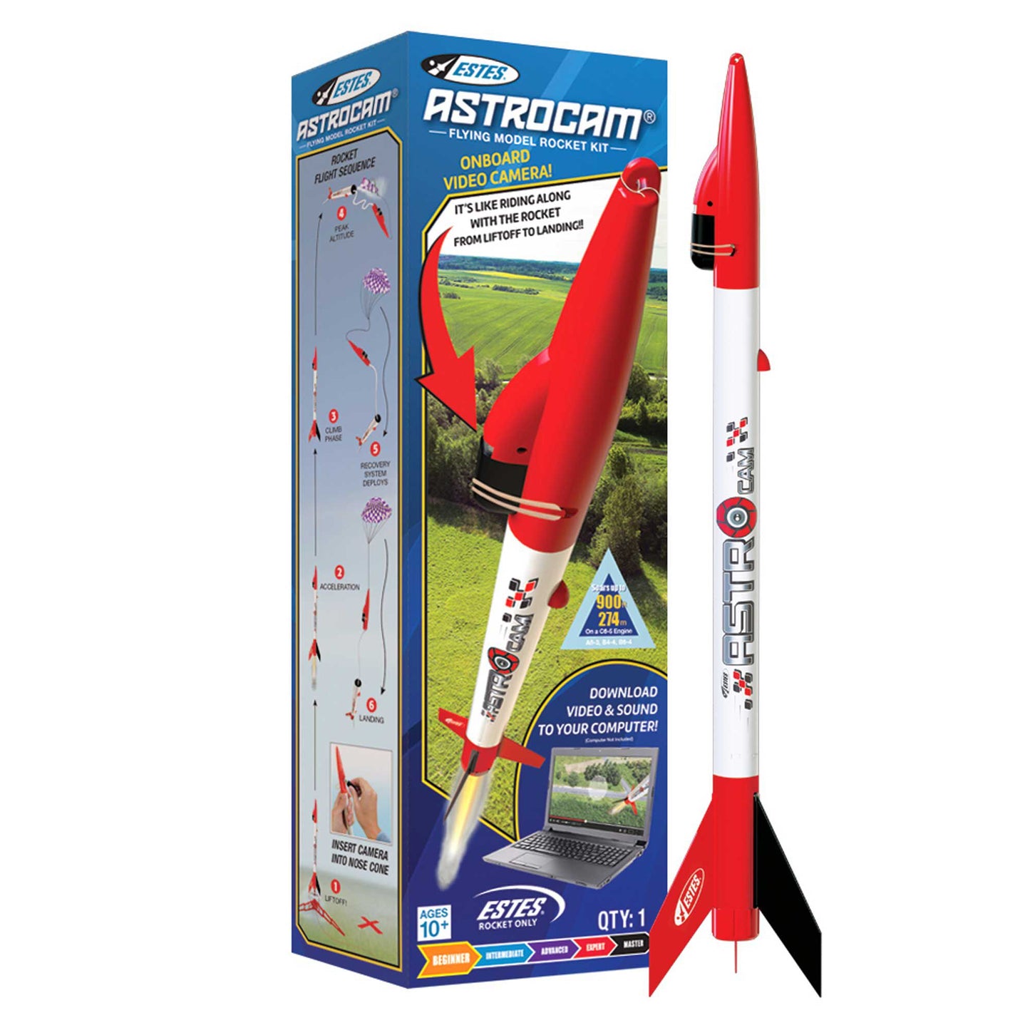 Estes Astrocam Model Rocket