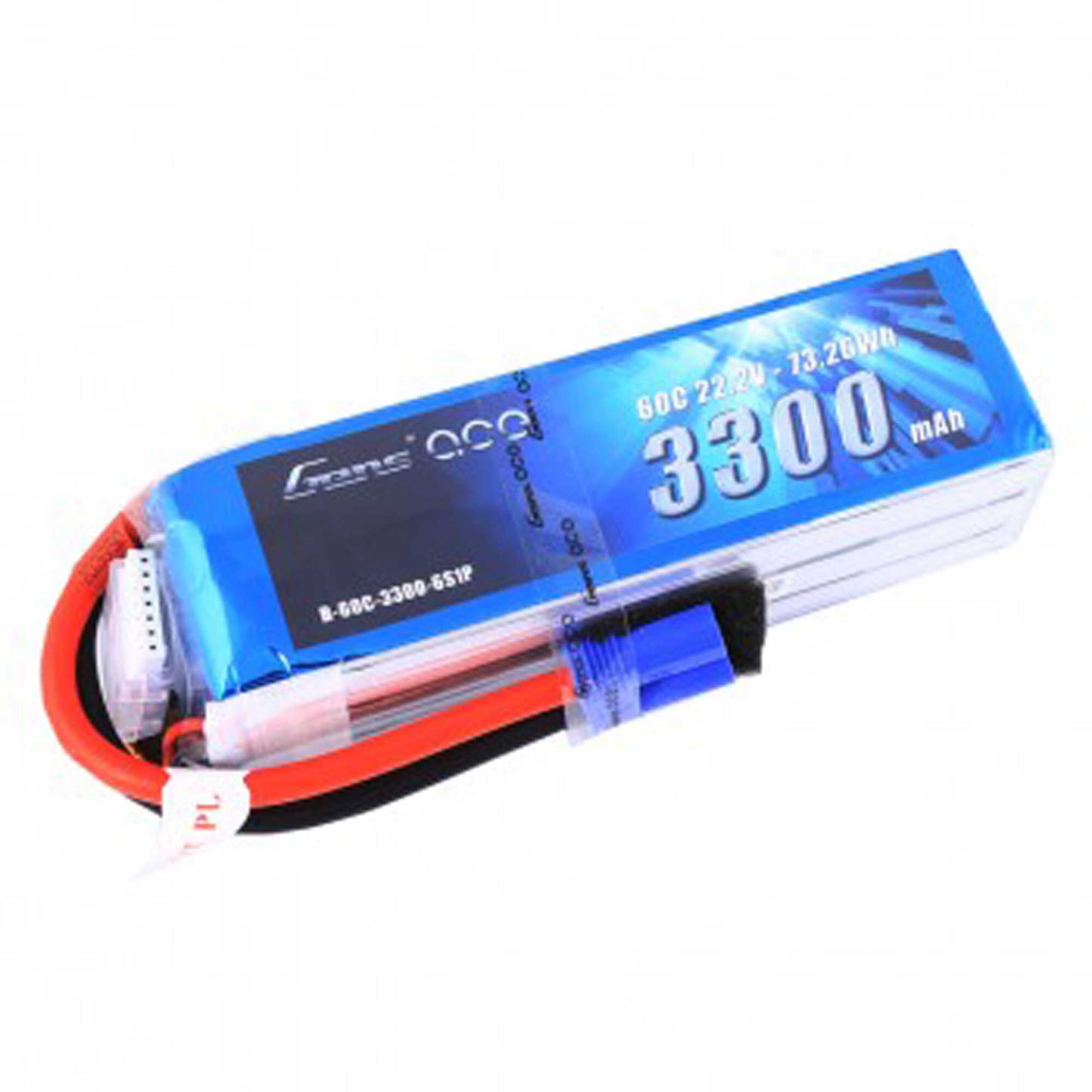 3300mAh 22.2V 60C 6S1P Lipo Battery Pack with EC5