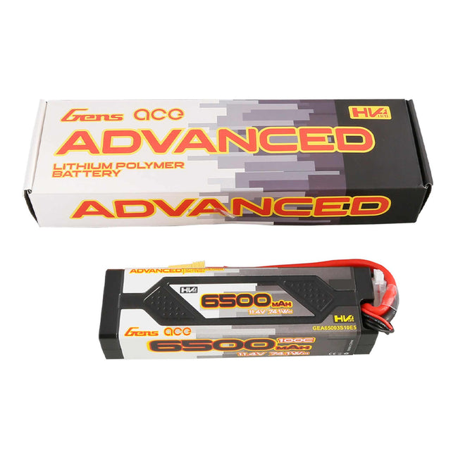 6500mAh 11.4V 3S1P HV 100C battery with EC5