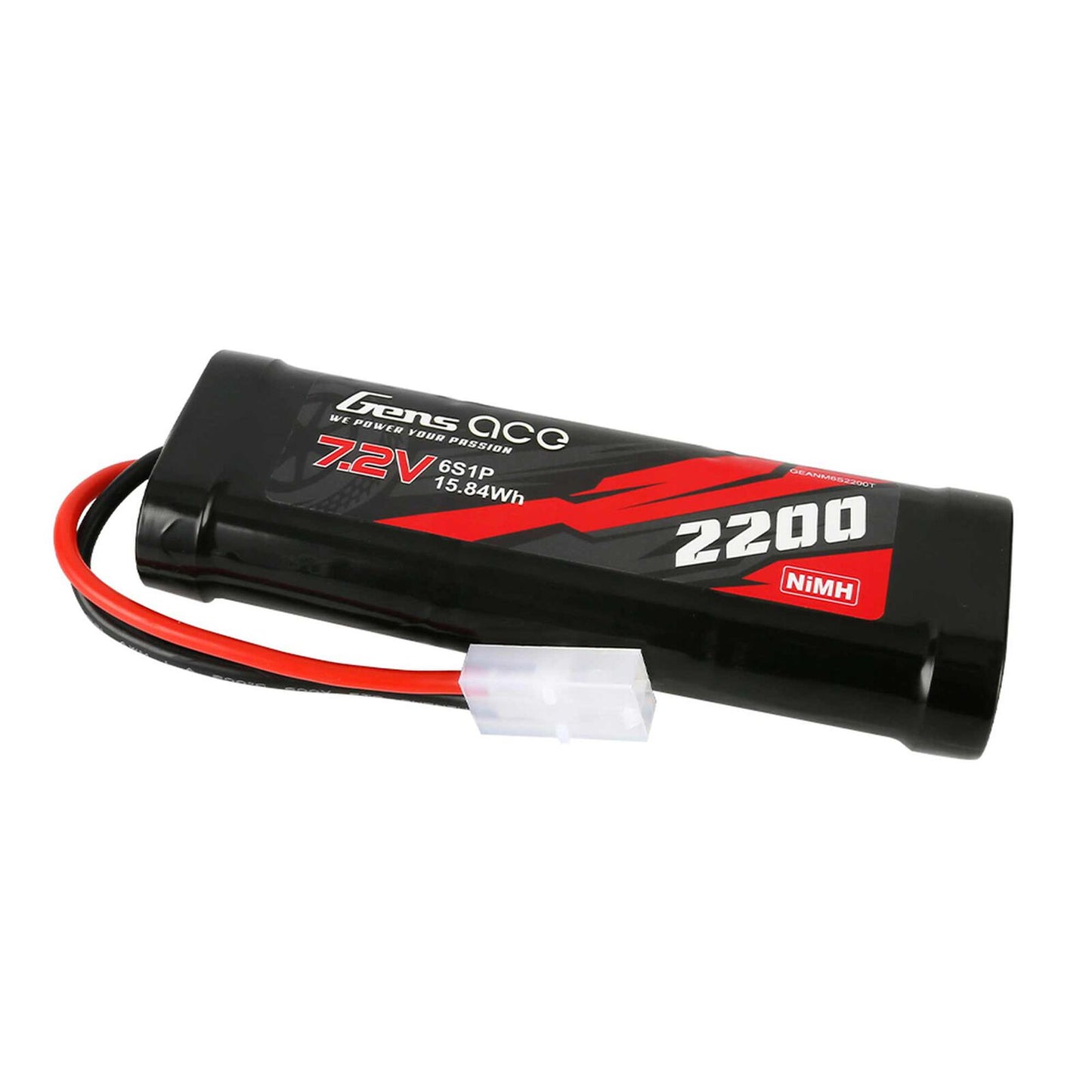 Gens Ace 7.2V 2200mAh Ni-MH Battery with Tamiya Plug
