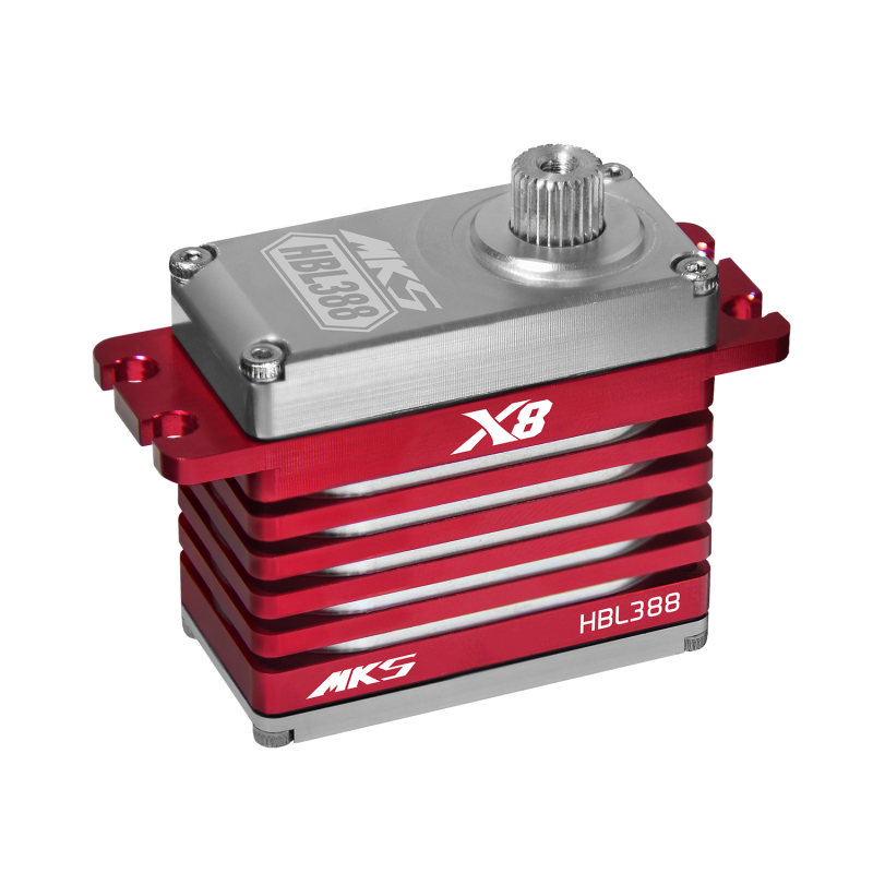 X8 HBL388 MKS Brushless Titanium Digital Servo (High Voltage)