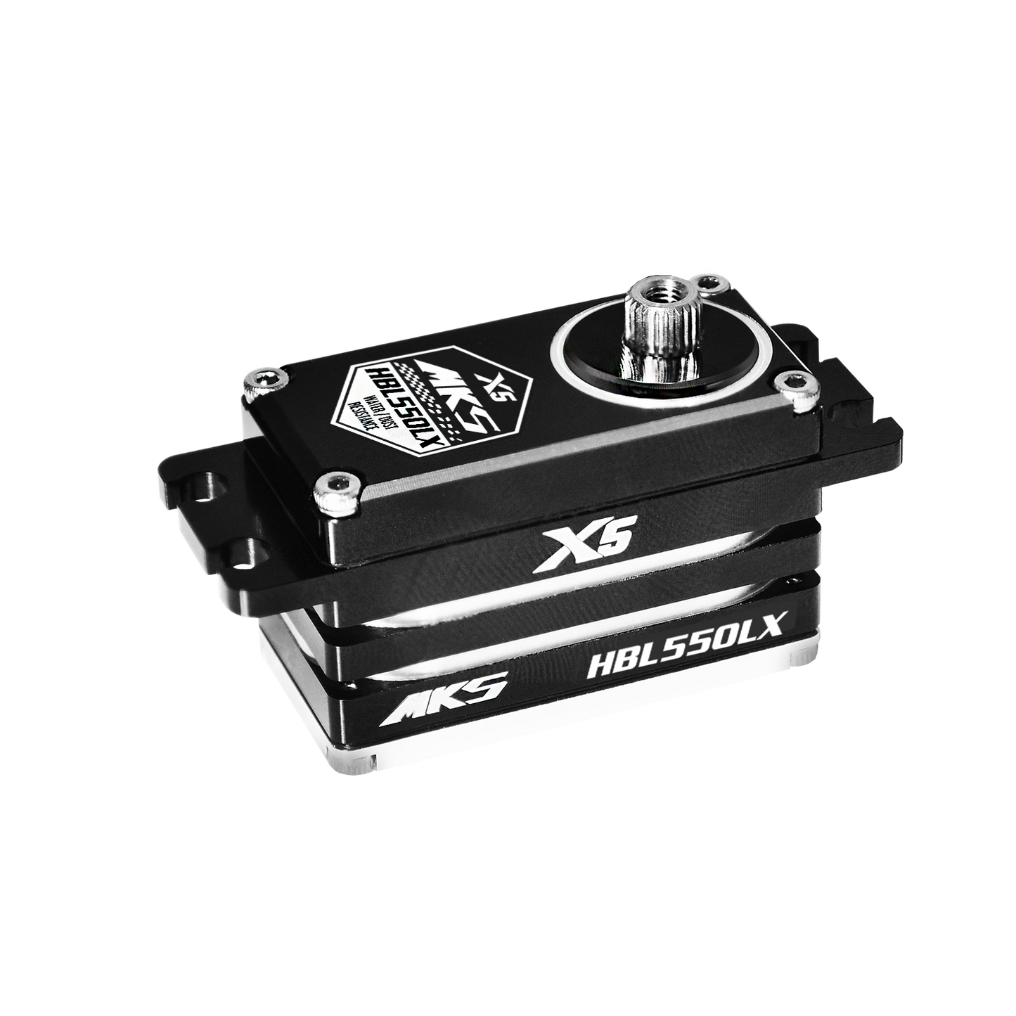 X5 HBL550LX MKS Brushless Titanium Gear Low Profile Digital Servo (High Voltage)