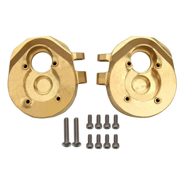 Hot Racing 132g Brass Currie F9 Portal Steering Knuckle Axial UTB and SCX10 III