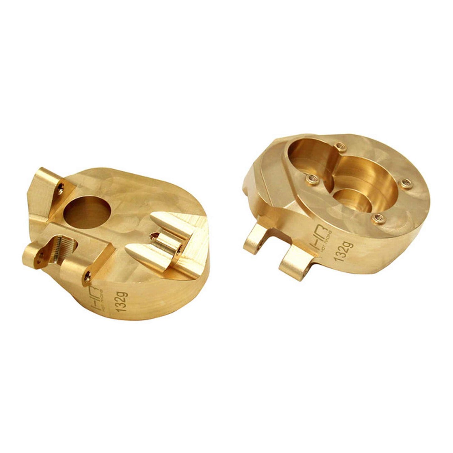 Hot Racing 132g Brass Currie F9 Portal Steering Knuckle Axial UTB and SCX10 III