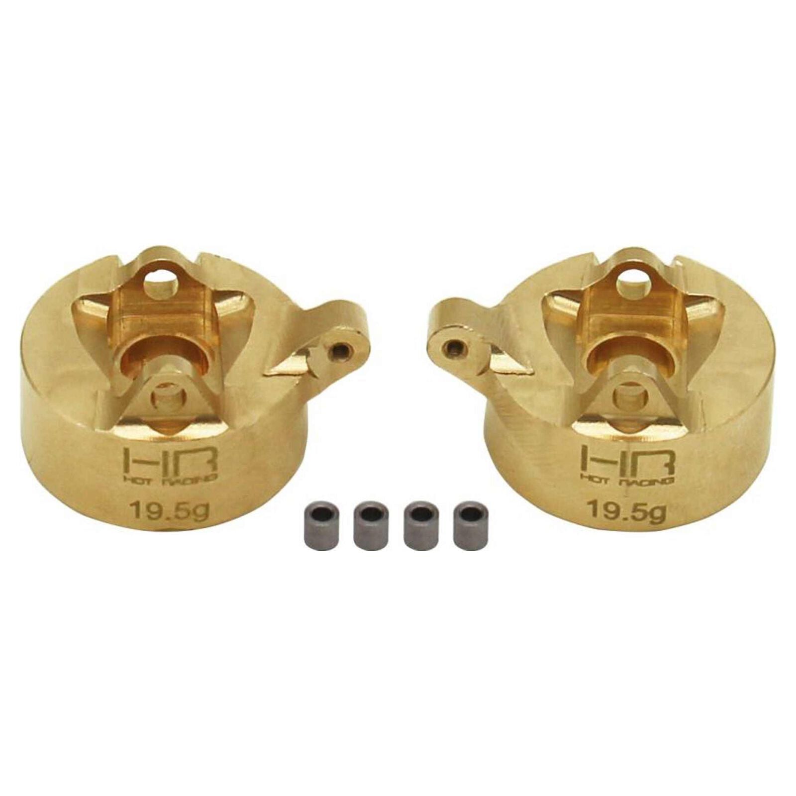 Hot Racing Extra Heavy Brass Front Steering Knuckle SCX24 ...