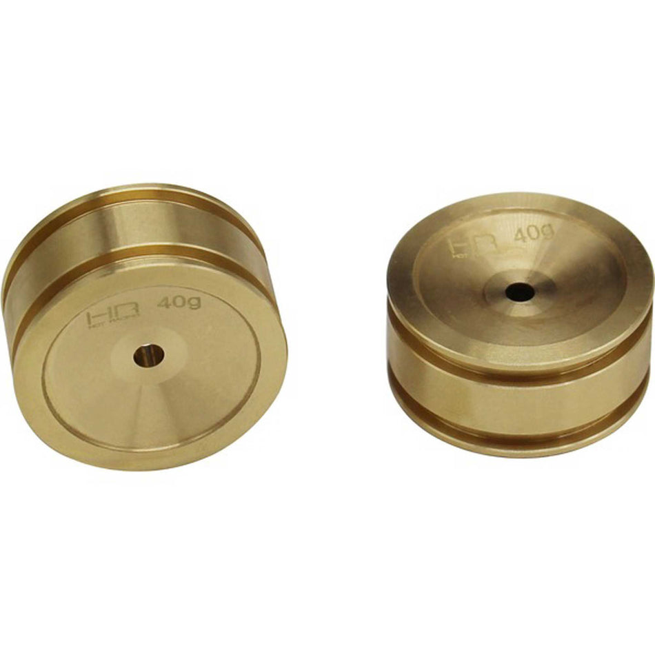 Hot Racing Brass Wheel Axial SCX 24 (2)