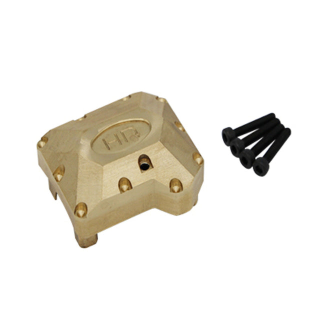 Hot Racing Traxxas® TRX-4 Brass Heavy Metal Axle Diff Cover