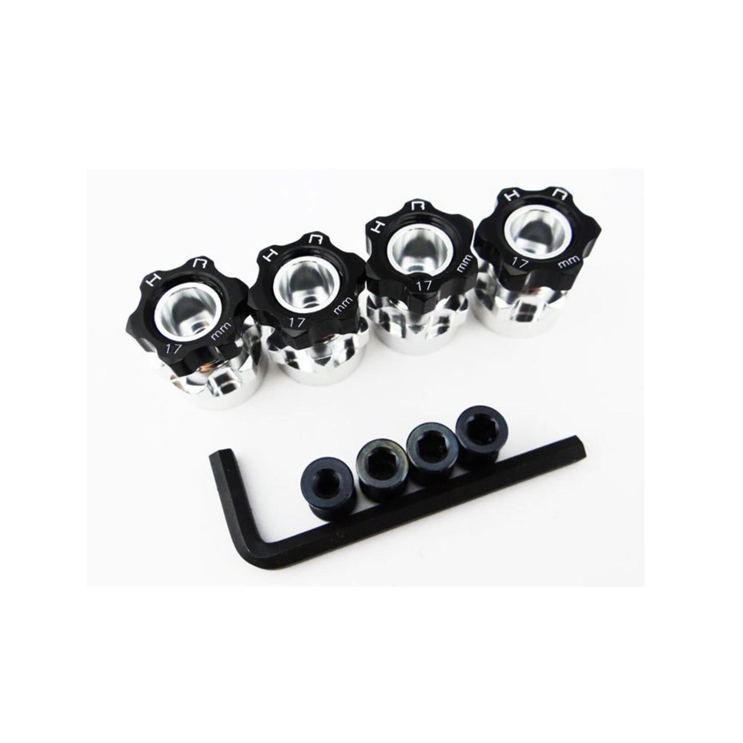 Hot Racing Hex Hub Adapters 12mm to 17mm