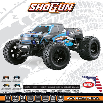 1/16 Scale Brushless RTR 4WD Monster Truck Blue