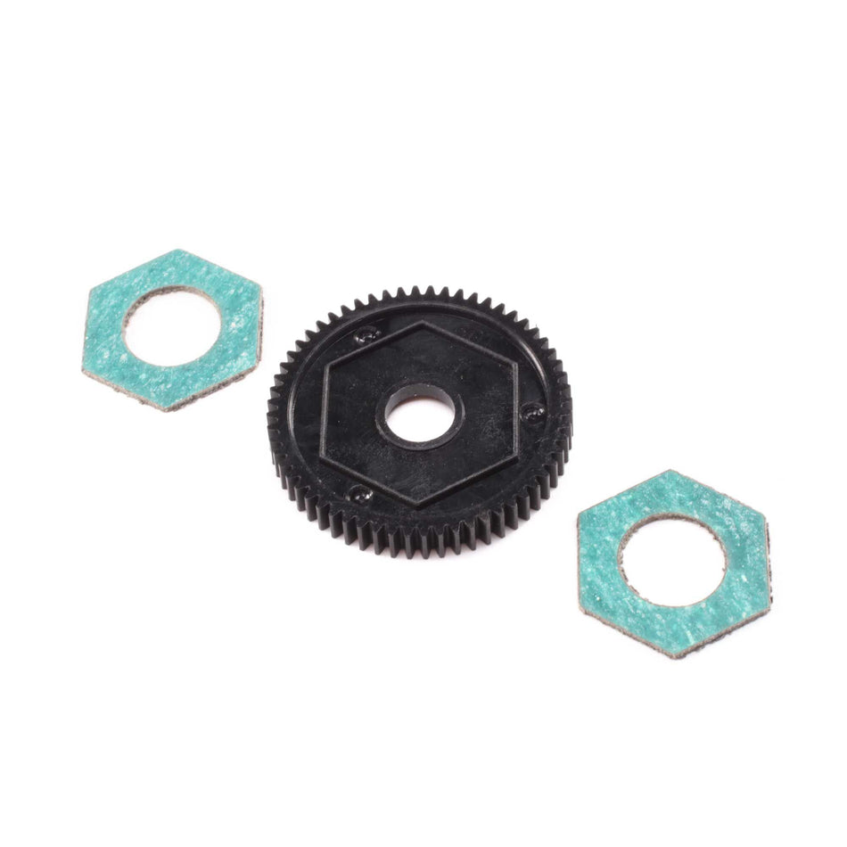 Spur Gear w/ Slipper Pads, 60T