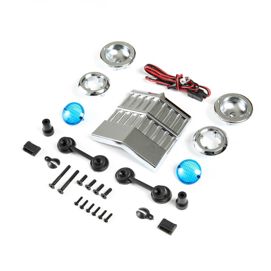 Front LED Lights and Grill Set